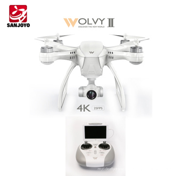 Drone GPS profesional SJY-W PRO Quadcopter cardán de 3 ejes con cámara wifi 1080P 4k, drone dual GPS Selfie con sígueme